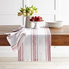 French Stripe Table Runner Striped Table Runner French Stripes Striped Table