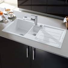 The soft, glassy finish is classically easy to keep clean and has fine resistance to fading. White Kitchen Sinks White Ceramic Sinks White Granite Sinks Tap Warehouse