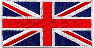 Descarga maravillosas imágenes gratuitas sobre la bandera de inglaterra. Amazon Com British Union Jack Bordado Parche Bandera De Inglaterra Reino Unido Gran Bretana Iron On Emblema Home Kitchen