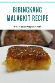 Bibingkang Malagkit Coconut Caramel Rice Cakes Recipes
