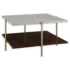 If your seating areas look too far apart, a square table offers a unifying focal point, although rounded edges are the safe bet when you have tiny tots or pets running around. Forest Gate 32 Giselle Modern Square Coffee Table Bed Bath And Beyond Canada