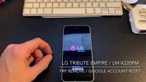 Lg Tribute Empire Lm X220pm Frp Remove Youtube