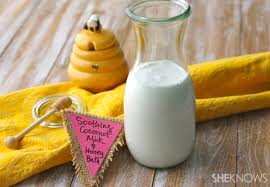 Diy Soothing Coconut Milk And Honey Bath Sheknows