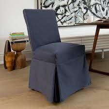 From sofa covers and cushion covers to beanbag covers, find the perfect solution to up your indoors in no time. Surefit Muskoka Long Dining Chair Slipcover In Periwinkle Best Buy Canada