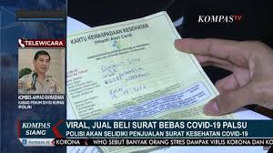 Cara membuat surat keterangan sehat dan prosedurnya dari dokter, rumah sakit serta puskesmas untuk keperluan perpanjangan sim, mendaftar pekerjaan dan cpns. Di Gilimanuk Bali Surat Keterangan Sehat Bebas Corona Palsu Dijual Rp 100 300 Ribu Tribunnews Com Mobile