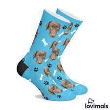 Your pet on socks, blankets, and more. Customize Socks With Your Pets Face Now