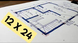 Shed plans 12x24 cabin style shed plans wood patio cover blueprints how to build a lean to shed free plans free plans for building a shed 10x8 6 by 8 shed making little flower rooms in garden is a wonder bit. 12 X 24 House Design Ii Small House Plan Ii 12 24 Gha Ka Naksha Ii 288 Sqft House Plan Youtube