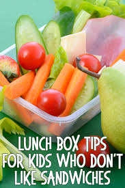 An autistic child may want to feel control over what he eats. Lunch Box Ideas For Kids Who Don T Like Sandwiches