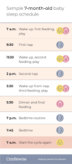 7 month old baby sleep schedule: A guide