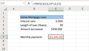 How To Calculate Monthly Loan Payments In Excel Investinganswers