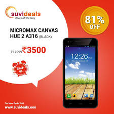 Buy Micromax Canvas Hue 2 A316 Dual Sim ...