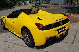 This video features a ferrari 458 speciale with fi exhaust system (fi = frequency intelligent), r3 wheels and marlboro livery wrap. Ferrari 458 Spider Tahun 2013 Dilego Odometer 6 000 Km Rp 6 2 Miliar Nego Gridoto Com