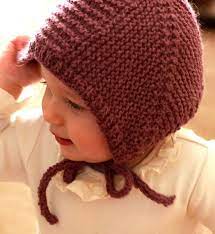 Knitting Pattern For Pilot Cap A Quick And Easy Aviator Hat In Garter Stitch Sizes From N Baby Hat Knitting Pattern Knitting Patterns Baby Knitting Patterns