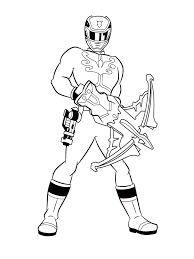Power Rangers Para Colorear