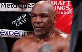 Mike Tyson was stopped from hitting