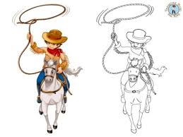 Wild west cowboy party | kara's party ideas. Wild West Coloring Page Free Printables Treasure Hunt 4 Kids