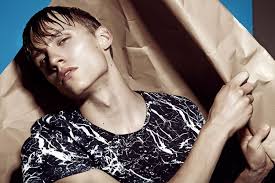 Adam Niedzielski at Mango Models by Krzysztof Wyzynski