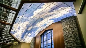 Led sky ceilings can create and customise a range of sky ceiling panel sizes, image, frames led sky ceiling projects. Big Blue Sky Printed Sky Ceiling Tiles Cloud Ceiling Panels Sky Ceiling Decorative Ceiling Tile Dark Interiors