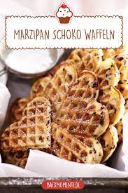 Marzipan Schoko Waffeln Waffeln Backen Waffeln Rezept Einfach Kuchen Und Torten Rezepte
