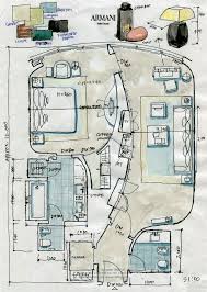 Armani Hotel Dubai Text Sketch By Ura Kazuya Hotel Floor Plan Hotel Room Plan Hotel Plan