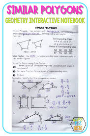 Geometry Interactive Notebook Similarity Busy Miss Beebe In 2020 Geometry Interactive Notebook Interactive Notebooks Math Word Problems
