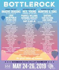 Bottlerock Napa Valley Announces 2019 Lineup