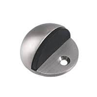 Door stop chrome projecting metal wall mounted doorstop rubber buffer stopper. Door Stops Door Furniture Screwfix Com