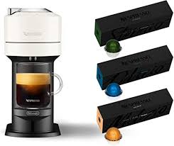 Handpresso auto capsule is the company's latest coffee maker for the car. Amazon Com Nespresso Vertuo Next Coffee And Espresso Machine By De Longhi White Compact One Touch To Brew Single Serve Coffee Maker And Espresso Machine Kitchen Dining