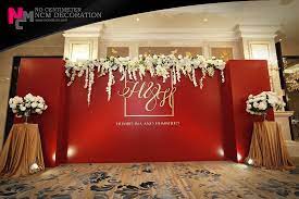 Red Wedding Elegant Wedding Wedding Backdrop Design Luxury Wedding Wedding Decoration Macau Wedding Backdrop Luxury Wedding Red Wedding
