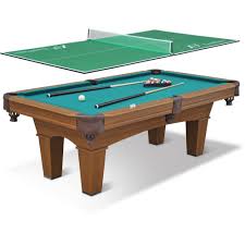 Two great tables in one. Eastpoint Sports 87 Sinclair Billiard Pool Table With 3 Piece Table Tennis Top Walmart Com Walmart Com