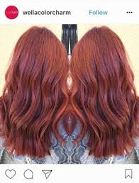 28 Albums Of Wella Red Hair Color Chart Explore Thousands