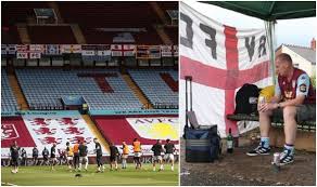 The premier league champions smashed the british. Aston Villa Fans Set Up Genius Way To Watch Sheffield United Clash Outside Villa Park Football Sport Express Co Uk