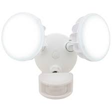 But i have another one at our front door and love it. Brink S Led Dual Lamp Motion Activated Security Light White Finish Walmart Com Walmart Com