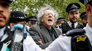 District judge sam goozee found the charge proven that he breached coronavirus rules during a gathering at speakers' corner on may 16. Coronavirus Jeremy Corbyn S Brother Arrested At Anti Lockdown Protest In London Bbc News