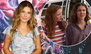 Millie bobby brown (born 19 february 2004) is an english actress. Millie Bobby Brown Admits To Struggling With Online Criticism As She Marks 16th Birthday Daily Mail Online