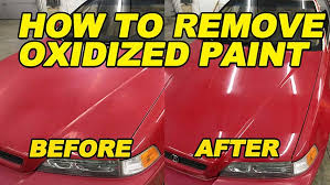 How to restore and repair car paint by cleaning it. How To Remove Oxidized Paint Ericthecarguy Ericthecarguy