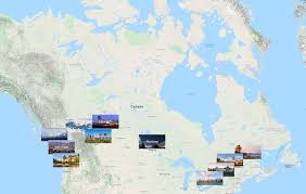 Si lo prefieres, puedes usar el mapa interactivo mundial de temperatura del agua en mares, océanos y. Mapa De Ciudades De Canada Orangesmile Com