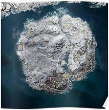 Old Pubg Vikendi Snow Map 8192x8192 Poster By Eatf In 2021 Snow Map Interactive Map Snow Theme