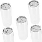 Amazon.com: Veemoon 5pcs Plastic Juice Bottles Lightweight ...