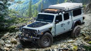 This is our 2020 jeep gladiator mojave ozark mountain edition, finished in stunning gobi clear coat, complimented by a custom quilted black leather w/ orange stitching interior! Jeep Gladiator Farout Concept Adds Diesel Power To Overlanding Fun