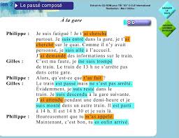 Le passé composé en français | conjugaison française. Epingle Sur Imparfait Passe Compose