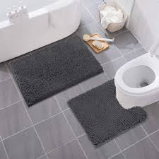 Enjoy free shipping on most stuff. Bathroom Rugs Bath Mats Set For Bathroom U Shape Contour Bath Rug Bathroom Rug Mats Toilet Machine Wash Non Slip Bath Mat Buy Bathroom Rugs Bathroom Mats Bathroom Rugs And Mats Sets