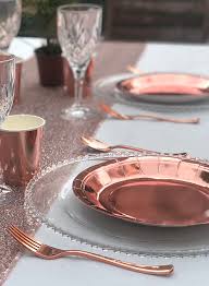 Maybe you would like to learn more about one of these? Menagere Couverts Mariage Reutilisables Rose Dore Vaisselle Jetable Mariage