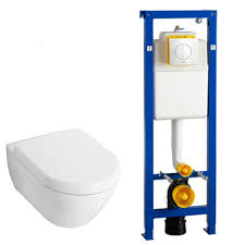 Villeroy Boch Subway 2 0 Compact Wc Suspendu Avec Abattant Luxe Reservoir Wisa Et Bouton Argos Blanc Sawiday Fr