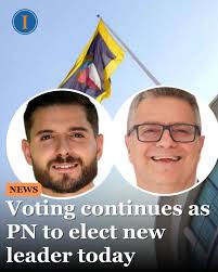 The Nationalist Party will have a new leader today, as the final day of  voting will take place following which the outcome will be announced. Link  in first comment