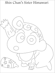 40+ sister coloring pages for printing and coloring. Shin Chan S Sister Coloring Page For Kids