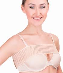 Post Surgery Breast Compression Support Strap Band