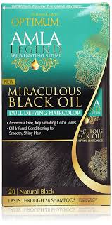 Optimum Care Amla Legend Miraculous Black Oil Dull Defying Haircolor Natural Black Check Out This Gr Hair Color For Black Hair Hair Color Natural Hair Color