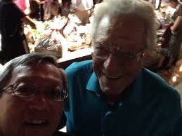 Members helping fellow member Sister Jeanne Felion at Stanford Settlement's  Annual Monte Carlo Fundriser