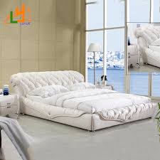 You can choose from panel head and footboards that look at home in the most traditional rooms, or you can opt for the clean lines of a more modern set. Fashion King Size Bedroom Furniture Soft Snow White Modern Leather Bed For Bedroom Buy Bed Bedroom Furniture Soft King Bed Product On Alibaba Com